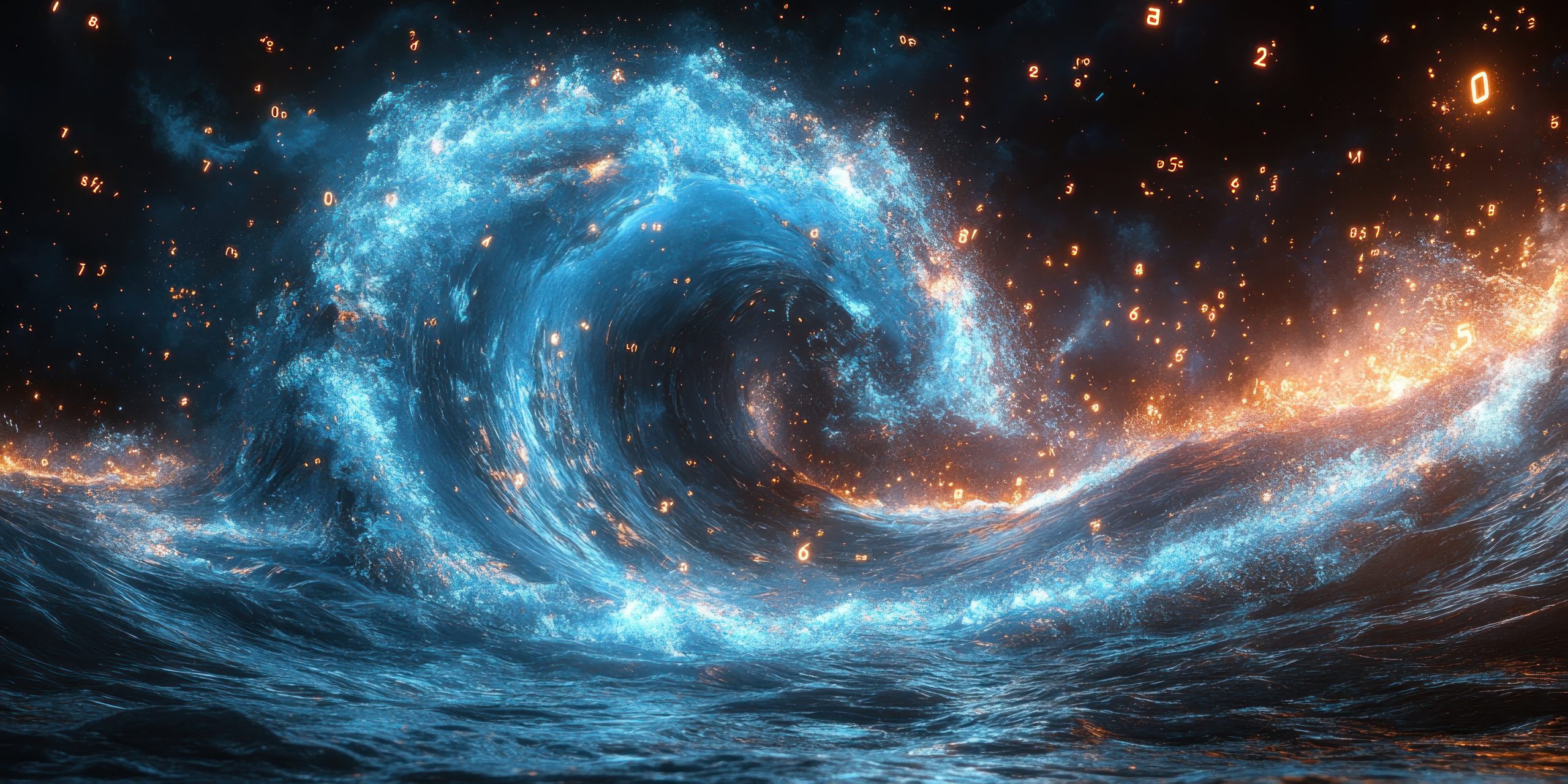 Healing Blue Energy Waves with Solfeggio Frequencies for Transformation and Meditation